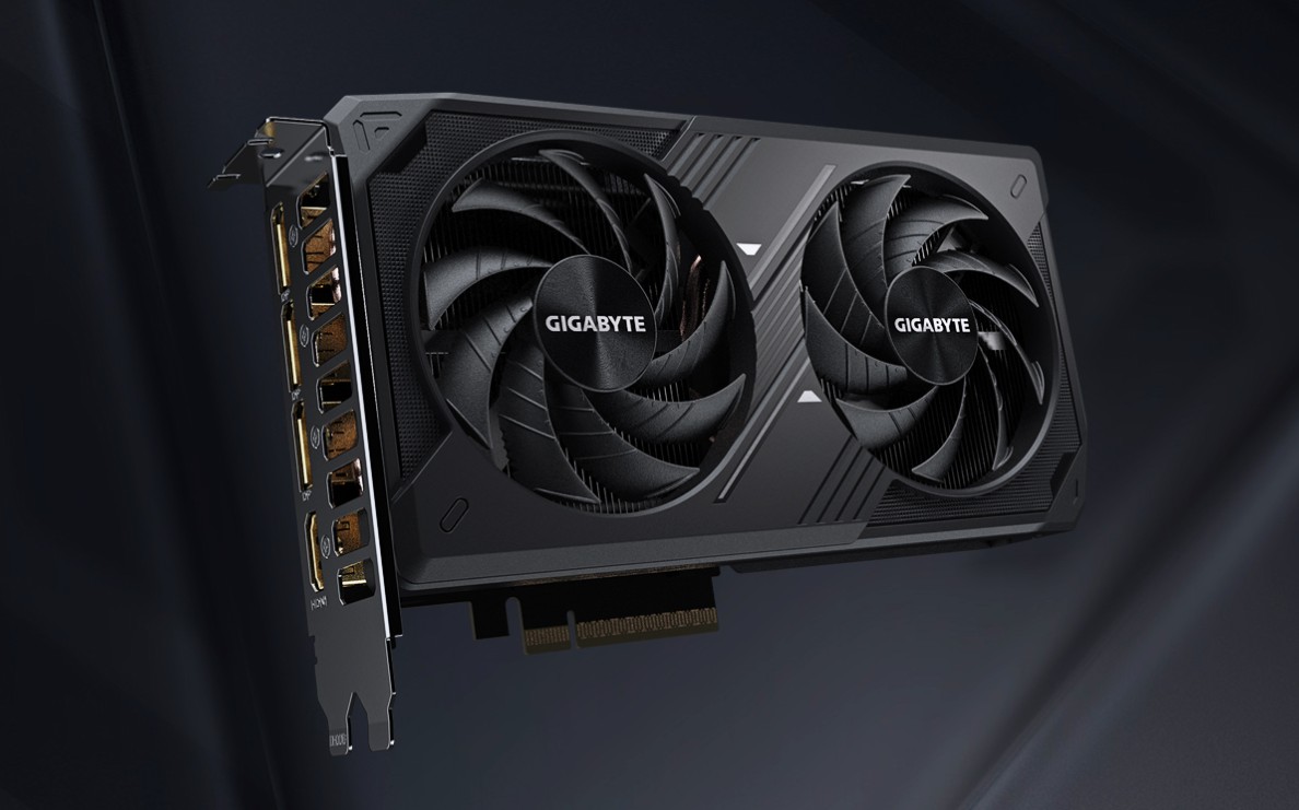 GIGABYTE WINDFORCE GeForce RTX 5060 Graphics Card GV-N5060WF2-8GD